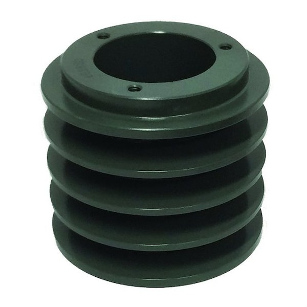 Bushing 4 Groove V-Belt Pulley 7.15 Inch OD